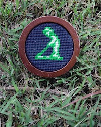 Smathers and Branson- Putter Boy Needlepoint Ballmarker THUMBNAIL