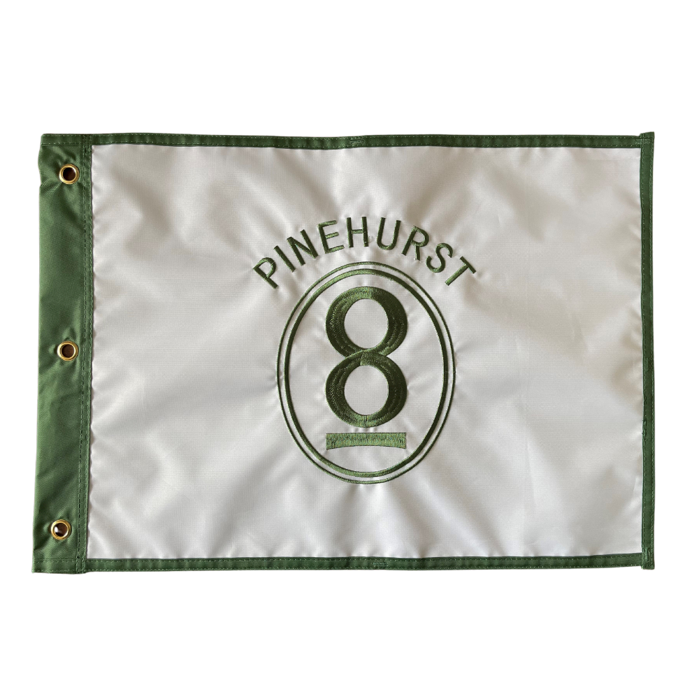 No. 8 Course Souvenir Flag LARGE