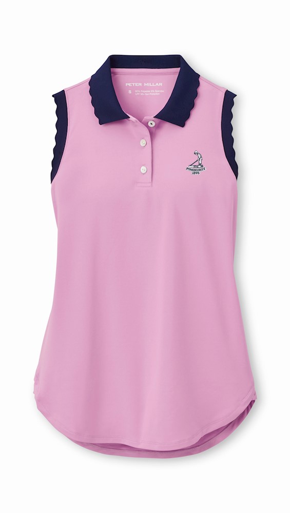 Peter Millar - Ladies' Sleeveless Polo LARGE