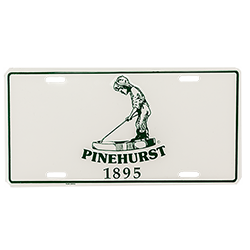Pinehurst License Plate LARGE