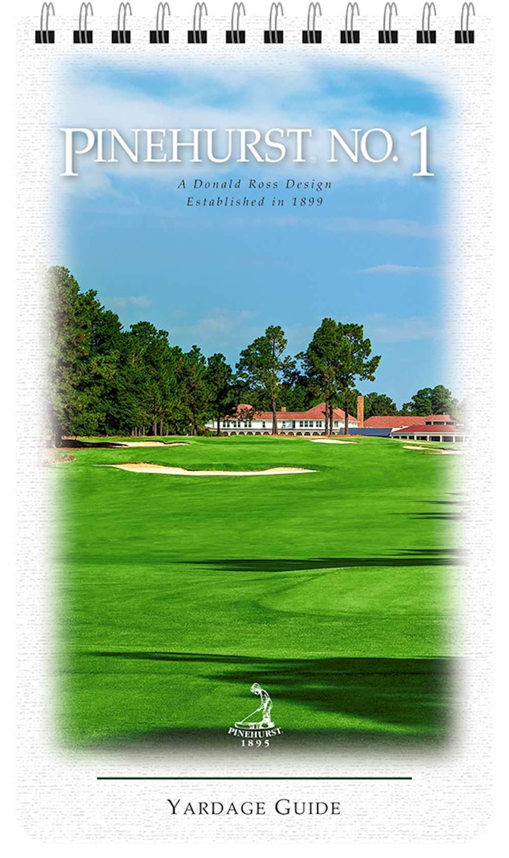 Pinehurst No. 1 Yardage Guide LARGE