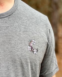 L2 Brands - Spring Collection Triflex Tee - Graphite LARGE