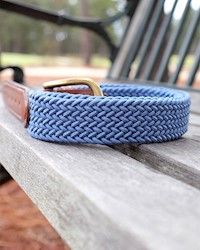 Putter Boy Embossed Braided Belt THUMBNAIL