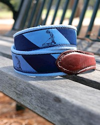 Putter Boy Diagonal-Stripe Ribbon Belt THUMBNAIL