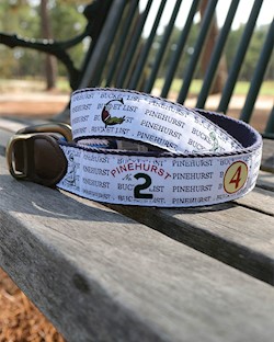 Pinehurst Bucket List Ribbon Belt LARGE