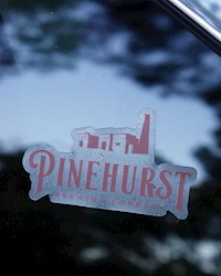 PBC Steamplant Decal - Clear/Maroon THUMBNAIL