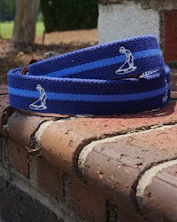 Peter Millar- Putter Boy Emb. Center Stripe Belt THUMBNAIL