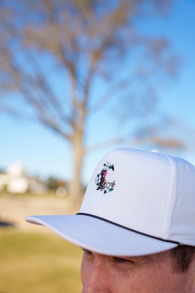 2023 Spring Cradle Wrightson Rope Cap - White/Black LARGE