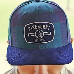 Pukka- Limited Edition Pinehurst Tartan Collection Cap LARGE