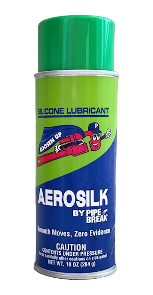 Aerosilk Dry Silicone Lubricant - 10 oz. cans by the case MAIN