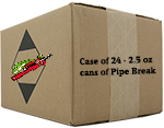 Pipe Break - 2.5 oz. cans with separate straw by the case SWATCH