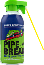 Pipe Break - 9 oz. can with attached Straw (Single Can) SWATCH