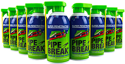 Pipe Break - 9 oz. cans with Attached U-Straw by the case MAIN