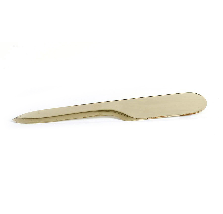 Polished Brass Letter Opener~Carl Aubock THUMBNAIL