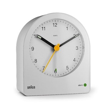 Braun BC22 White Alarm Clock THUMBNAIL