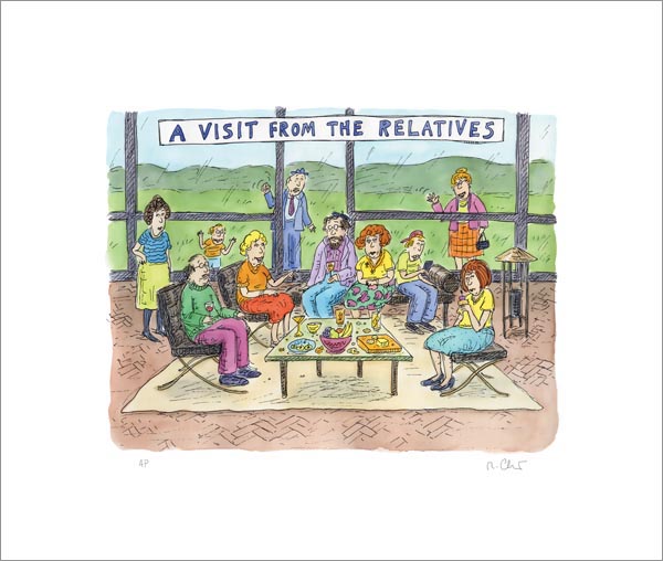 Roz Chast: A Visit From The Relatives LARGE