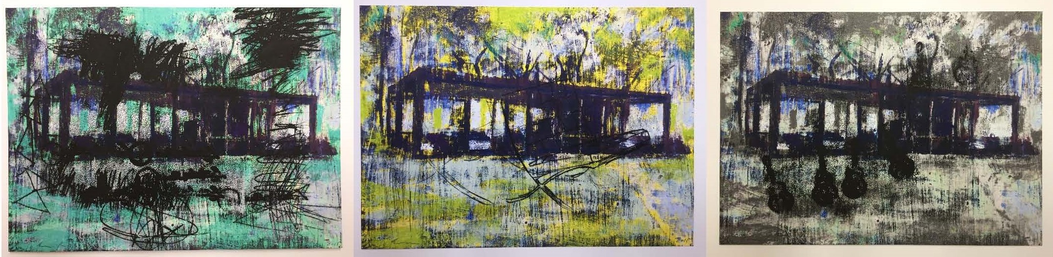 Enoc Perez: Glass House (set of three) MAIN