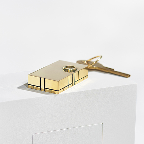 The Glass House Keychain~ Carl Aubock LARGE