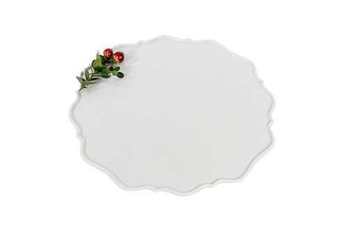 Taste  White Cake Plate ~Paola Navone THUMBNAIL