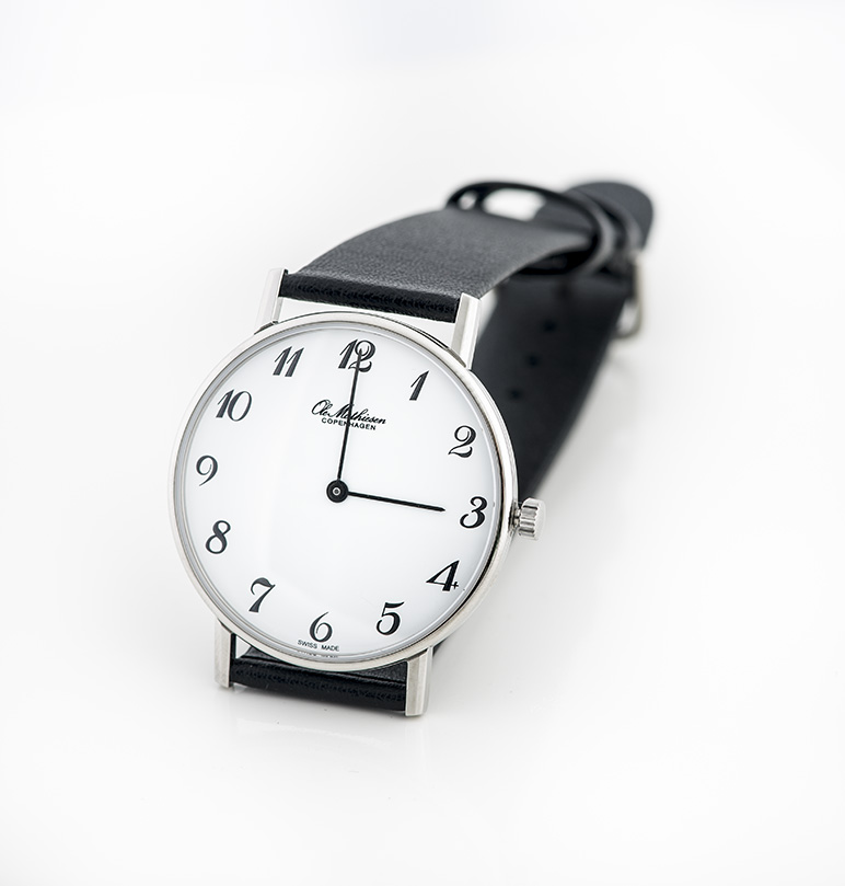 Ole Mathiesen Watch w/ Numbers THUMBNAIL