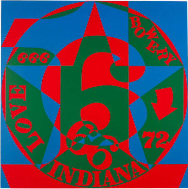 Robert Indiana: Decade Autoportrait 1966 MAIN