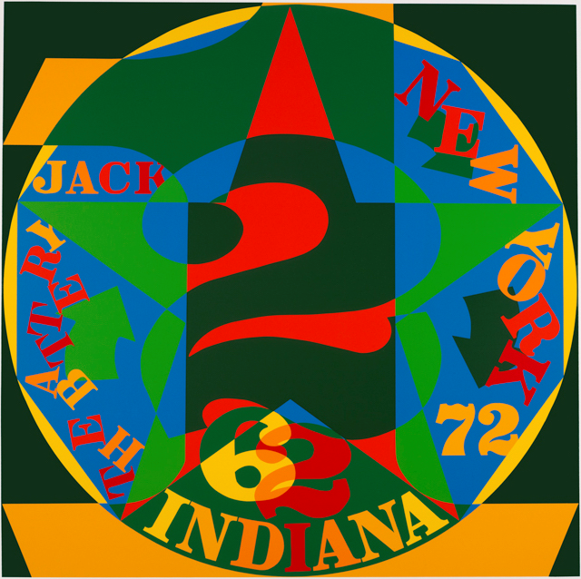 Robert Indiana: Decade Autoportrait 1962 MAIN