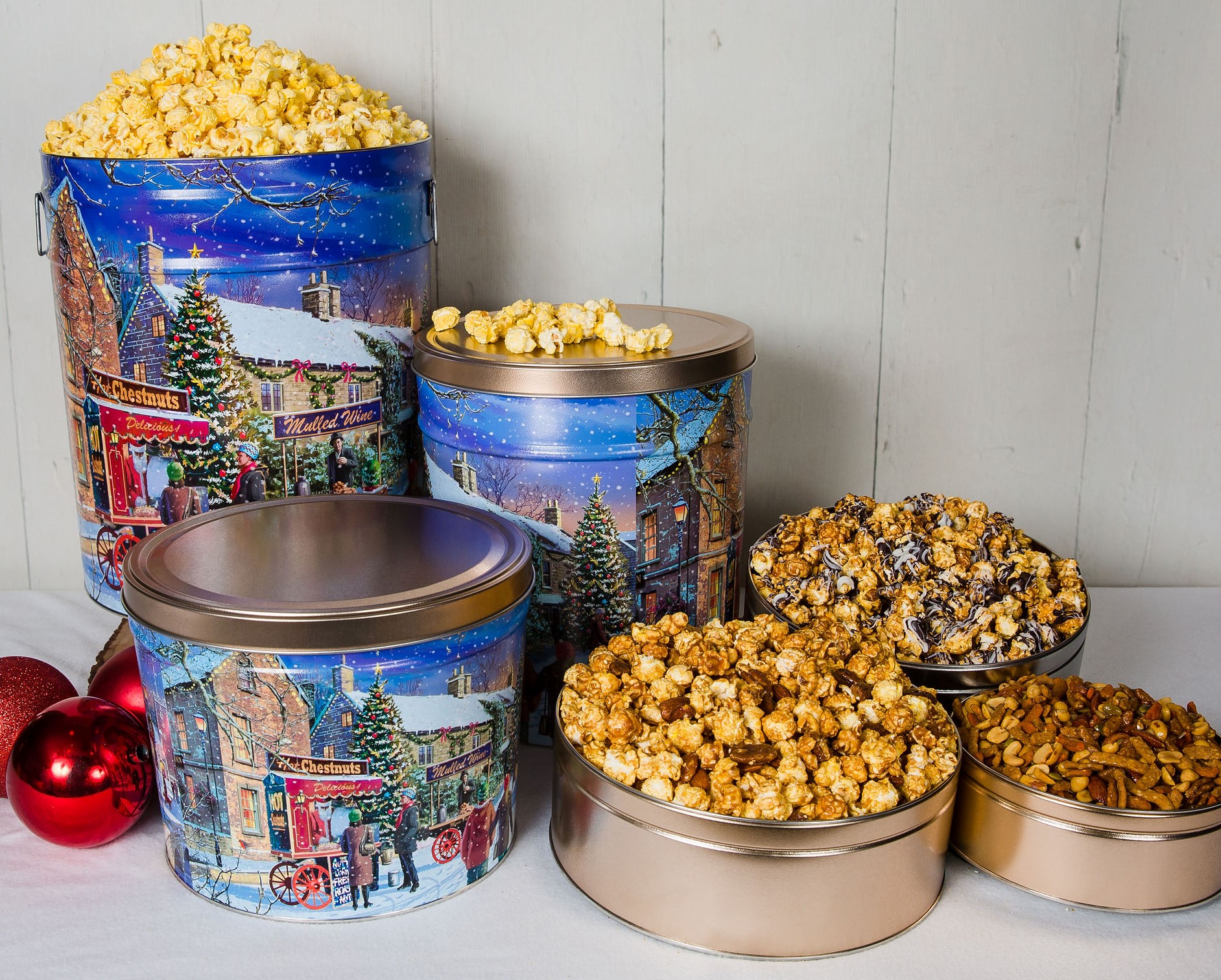 Hometown Holidays - Popcorn Tins THUMBNAIL