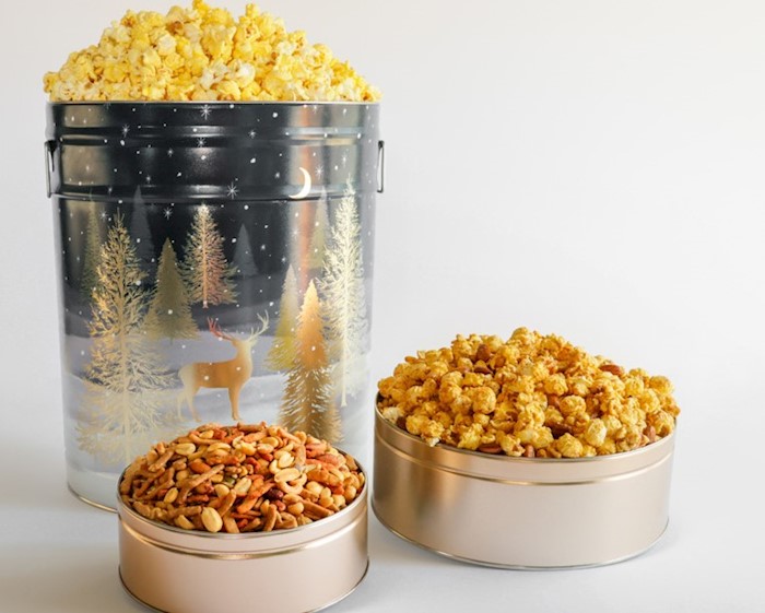 NEW! ~ Gilded Forest - Popcorn Tins MAIN