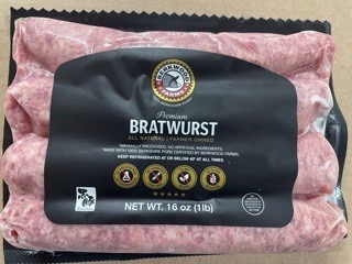 Berkwood Farms Sausage - Bratwurst Sausage LARGE