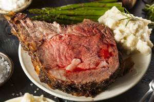 Durham Ranch Christmas Rib Roast MBS 6-7 deposit LARGE