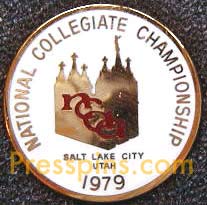 1979 NCAA Final Four Press Pin (Salt Lake City) MAIN