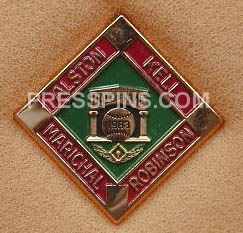 1983 Hall of Fame Press Pin MAIN