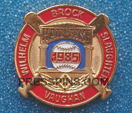 1985 Hall of Fame Press Pin – Presspins.com Online Store