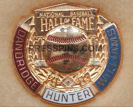 1987 Hall of Fame Press Pin MAIN