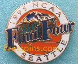 1995 NCAA Final Four Press Pin (Seattle) MAIN