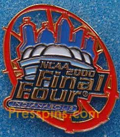 2000 NCAA Final Four Press Pin (Indianapolis) MAIN