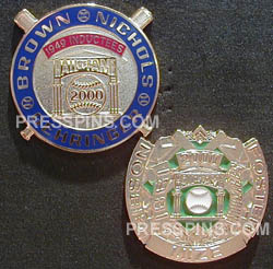 2000 Retroactive Hall of Fame Press Pins MAIN