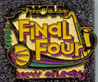 2003 NCAA Final Four Press Pin (New Orleans) MAIN