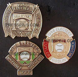 2003 Retroactive Hall of Fame Press Pins MAIN