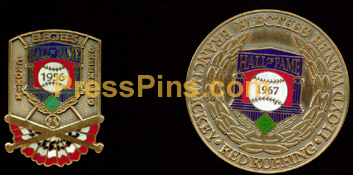 2006 Retroactive Hall of Fame Press Pins MAIN