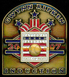 2007 Hall of Fame Press Pin MAIN