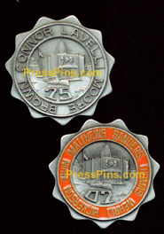1975/2007 Pro Football Hall of Fame Press Pins MAIN