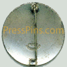 1943 New York Yankees World Series Press Pin SWATCH