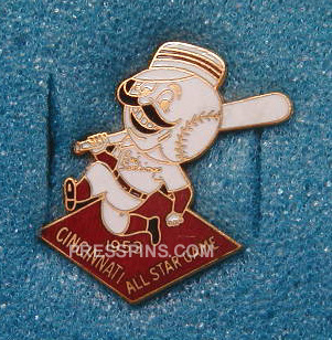 1953 Cincinnati All-Star Press Pin MAIN