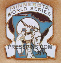 1969 Minnesota Twins World Series Phantom Press Pi MAIN