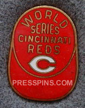 1972 Cincinnati Reds World Series Press Pin MAIN