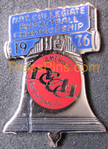 1976 NCAA Final Four Press Pin (Philadelphia) MAIN