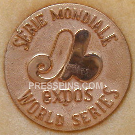 1979 Montreal World Series Phantom Press Pin MAIN