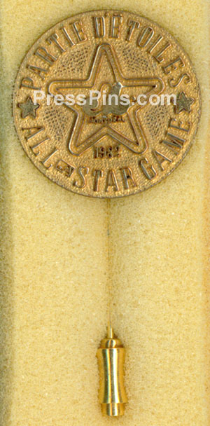 1982 Montreal All-Star Press Stick Pin MAIN