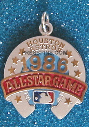 1986 Houston All-Star Press Charm MAIN
